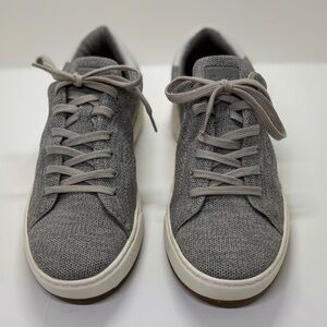 Sofft Womens Waylyn Sneakers Shoes Gray Knit Lace Up Casual Size 11